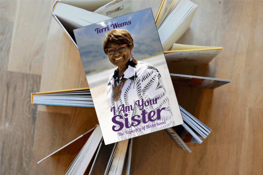 Book titled "I Am Your Sister.